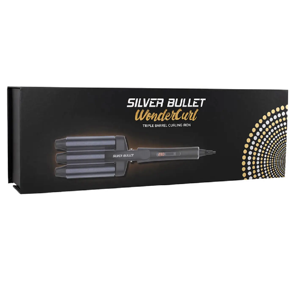 Silver Bullet WonderCurl Triple Barrel Curling Iron