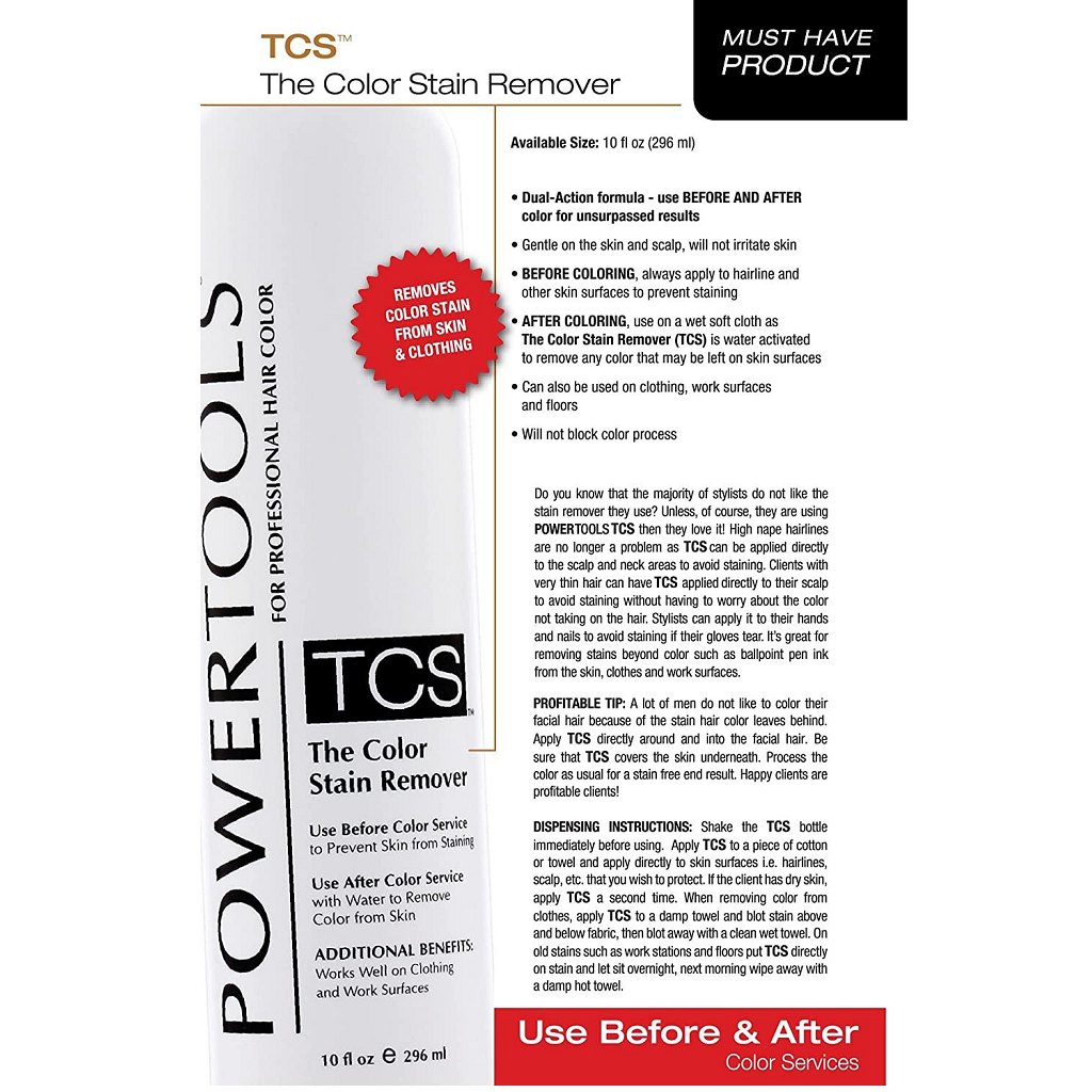 PowerTools T.C.S. Stain Remover 10oz