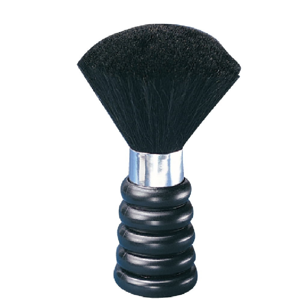 Neck Brush Black and Chrome Handle