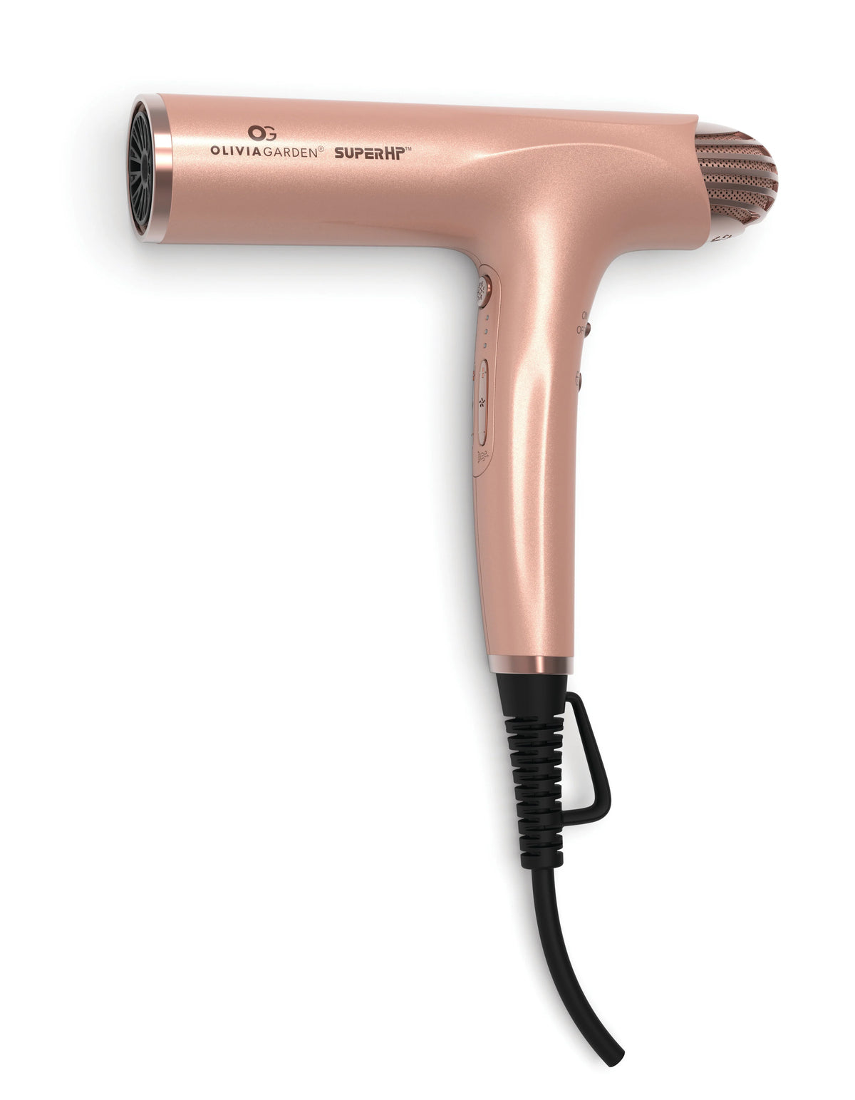 Olivia Garden SuperHP Dryer - Rose Gold