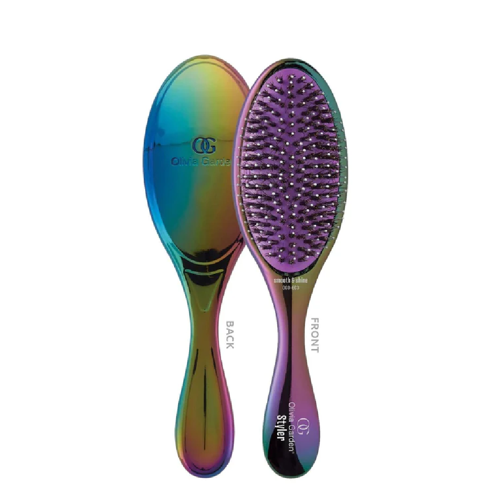 Olivia Garden Detangler Brush Smooth &amp; Shine Styler