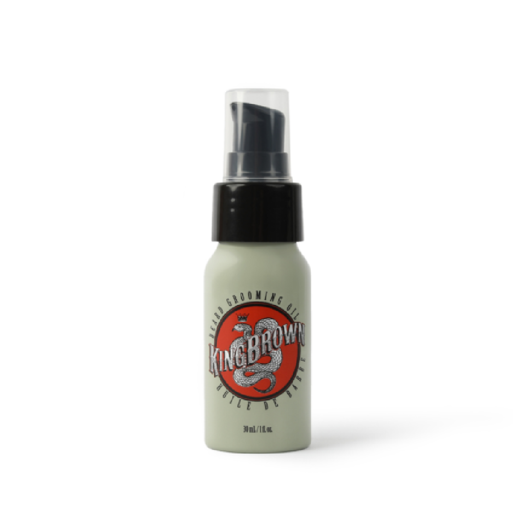 King Brown Beard Grooming Oil