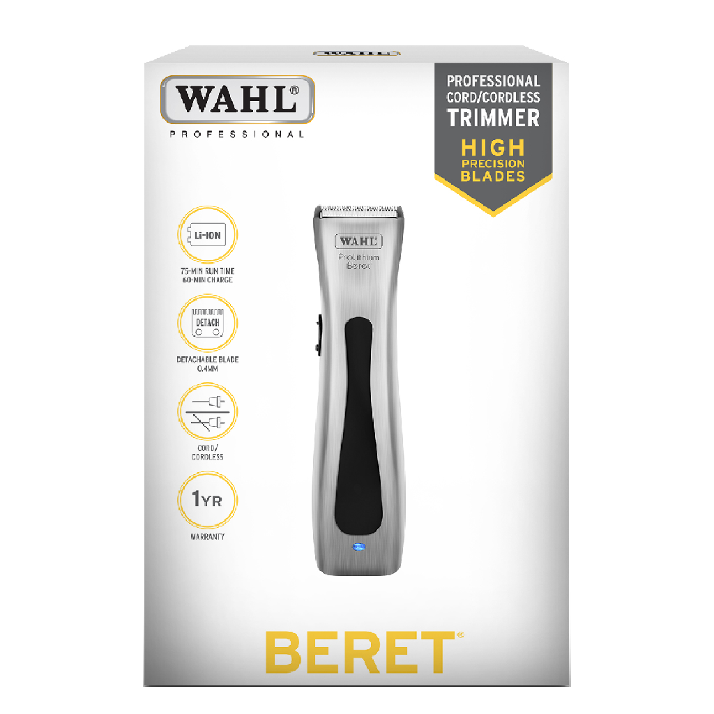 Wahl Beret Trimmer Aluminium Polished