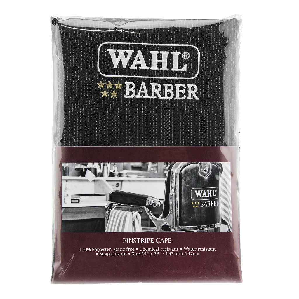 Wahl Barber Pinstripe Cape
