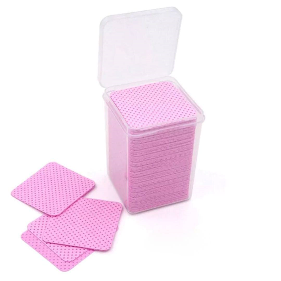 Eye Lash Glue wipes Pink Box Pkt 200