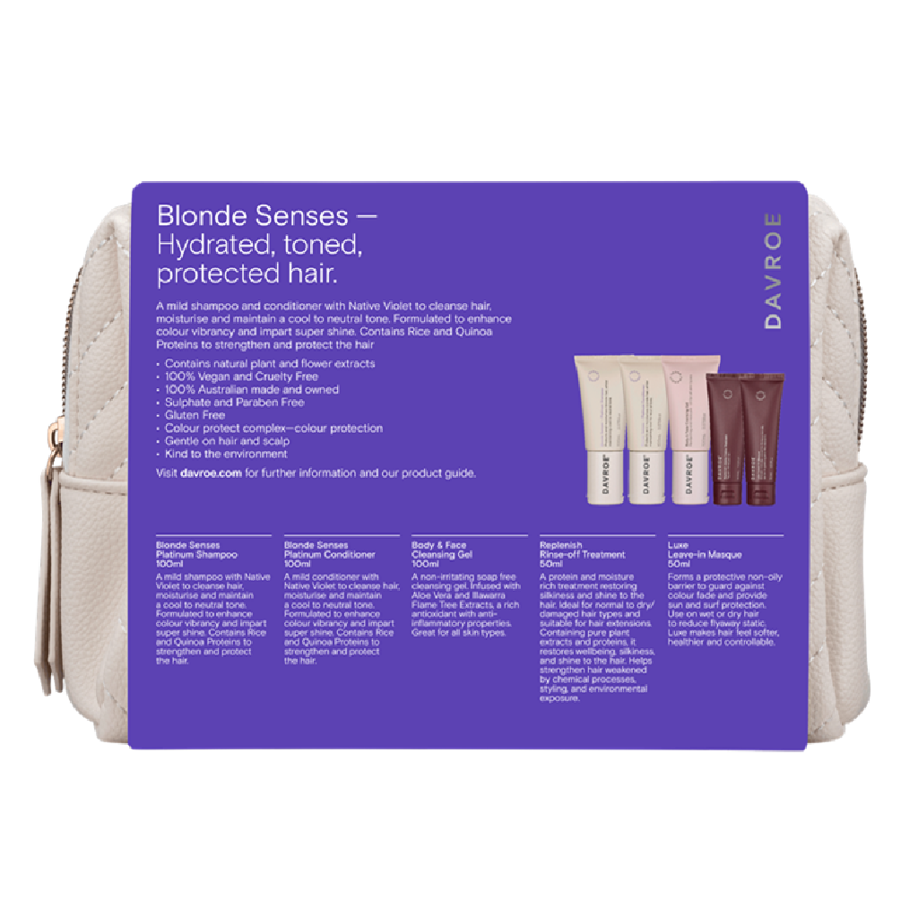 Davroe Christmas Travel Pack - Blonde