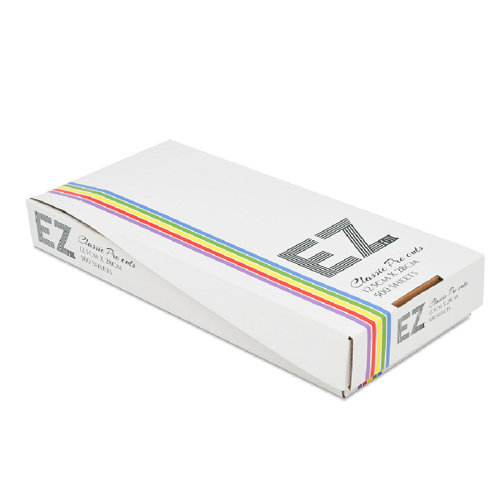EZ Foil Classic Pre Cut Silver 500 Sheets