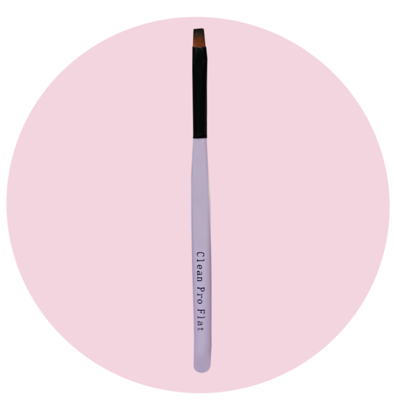 Mitty Nail Brush Clean Pro Flat