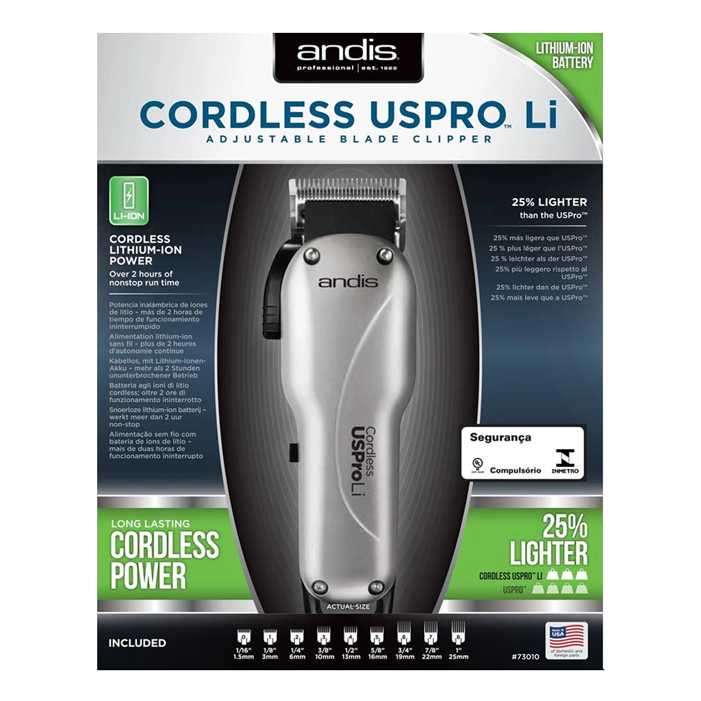 Andis Cordless USPRO Li Clipper