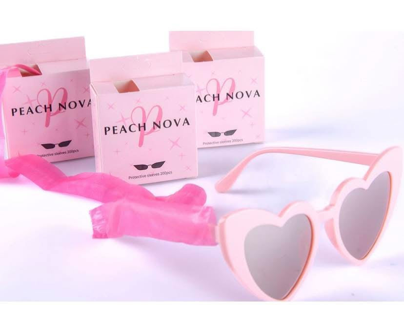 Peach Nova Glasses Sleeve 200pack