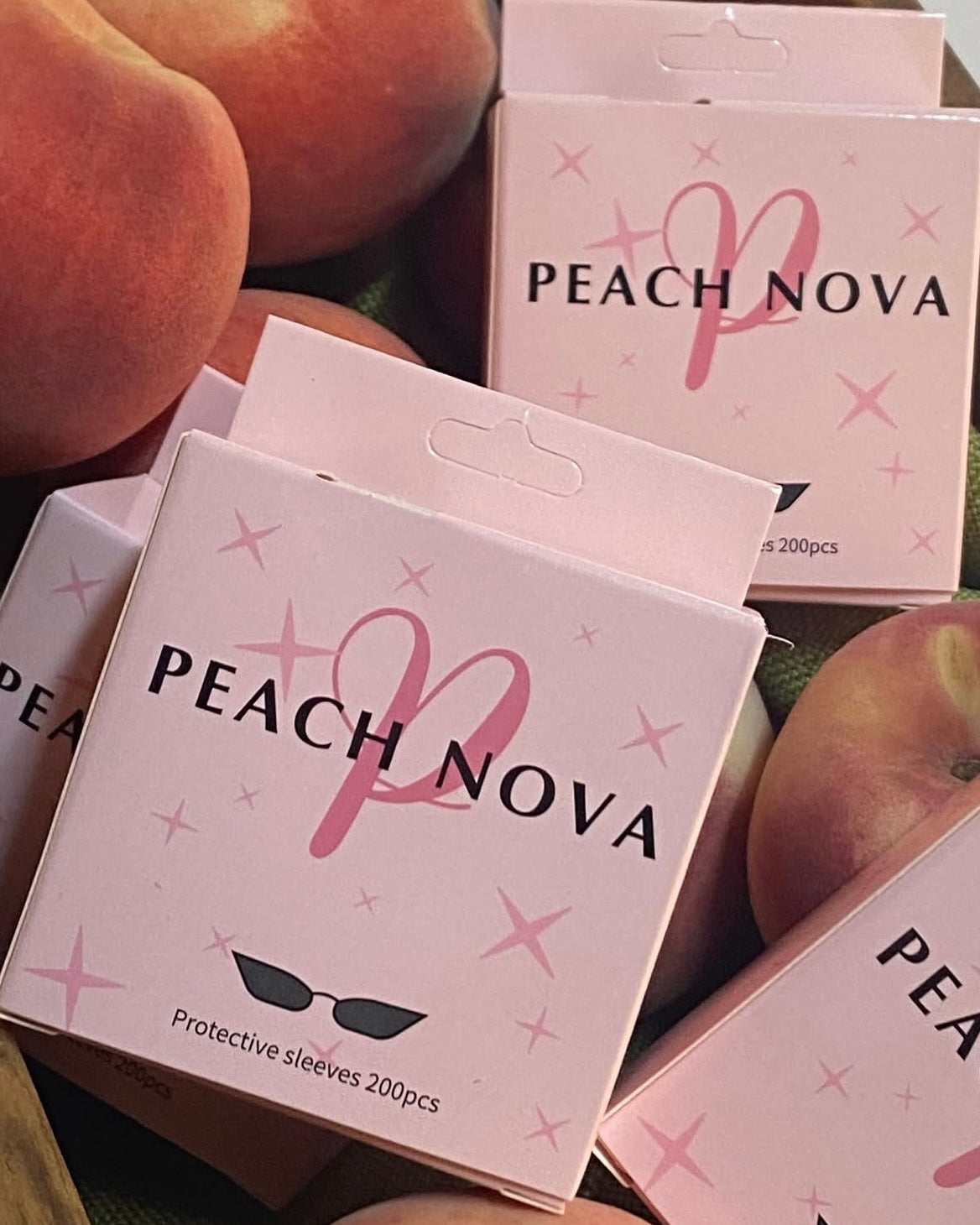 Peach Nova Glasses Sleeve 200pack