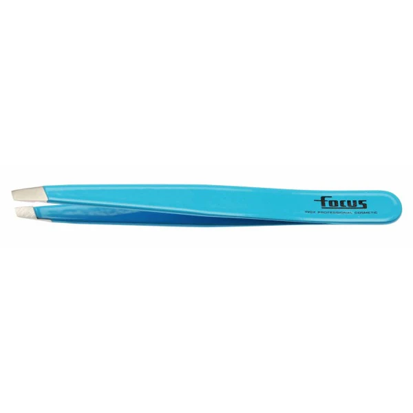 Tweezers Focus Slanted - Light Blue