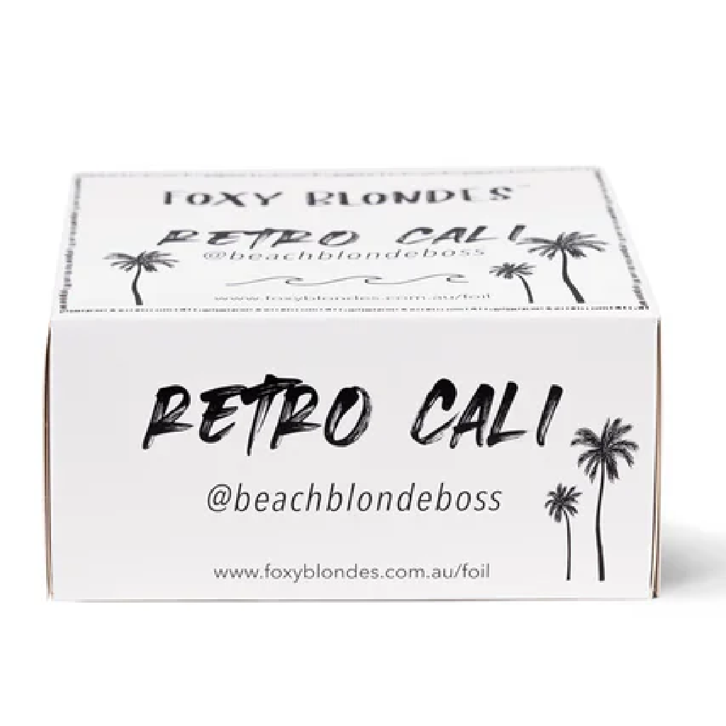 Foxy Blonde Foil Pop Up - Retro Cali 15cmx27cm