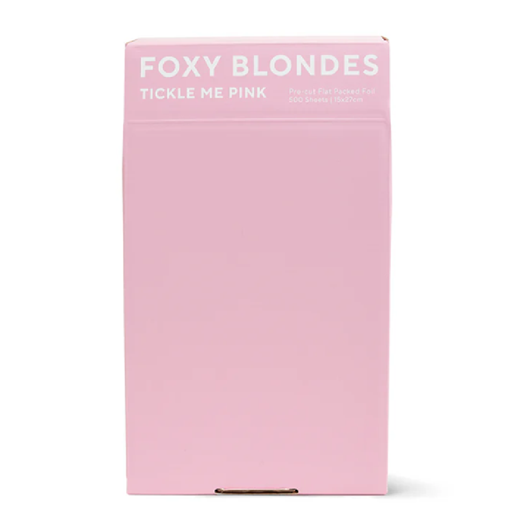 Foxy Blonde Foil Flat Box- Tickle Me Pink 500 Sheets