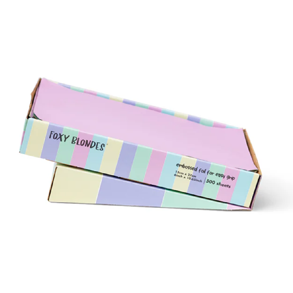 Foxy Blonde Foil Flat Box- Unicorn Candy 500Sheets