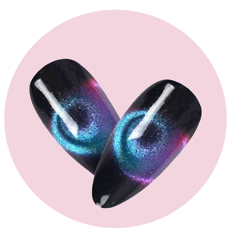 Mitty Gel Holographic Cat Eye