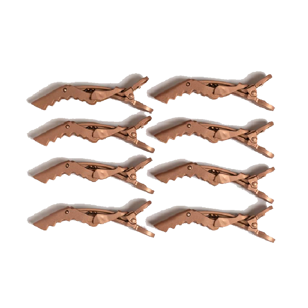 Glide Rose Gorilla Clips 8Pkt