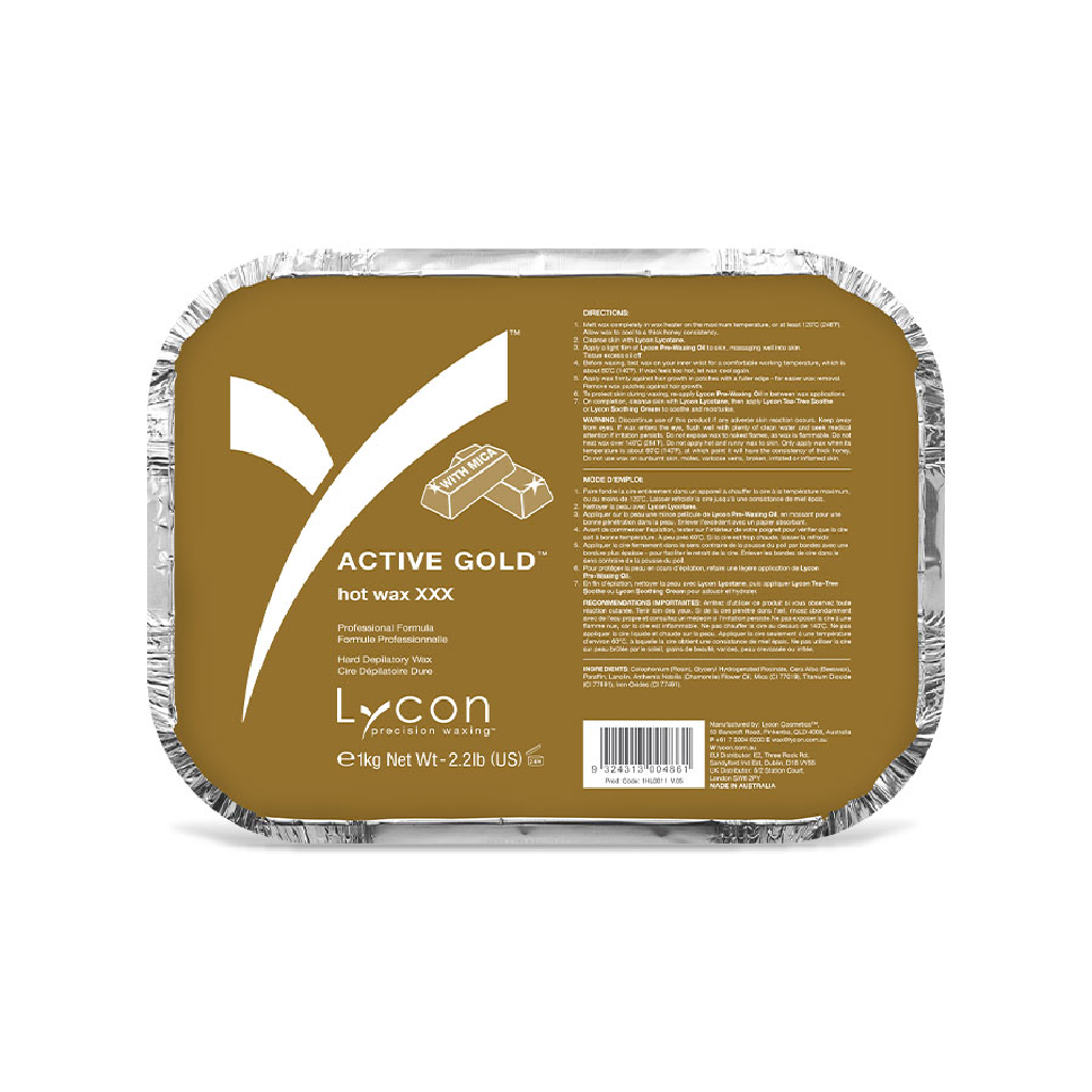 Lycon Active Gold Hard Wax 1Kg
