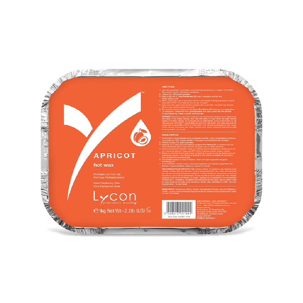 Lycon Apricot Hard Wax 1kg
