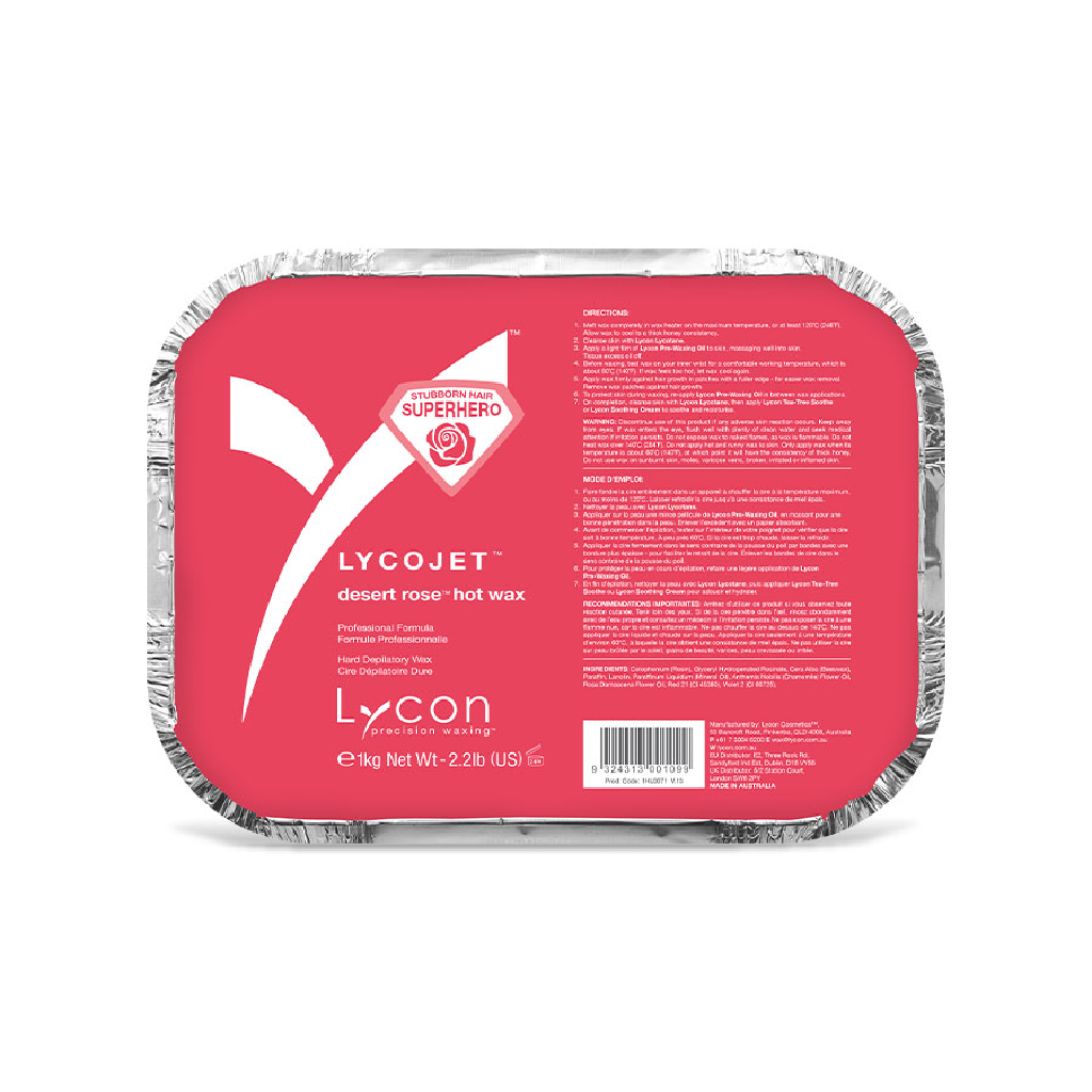 Lycon Desert Rose Hard Wax 1kg