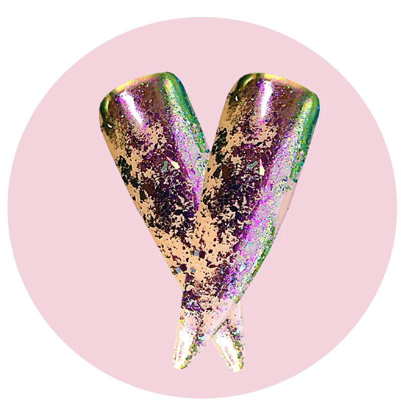 Mitty Chrome Shattered Flakes