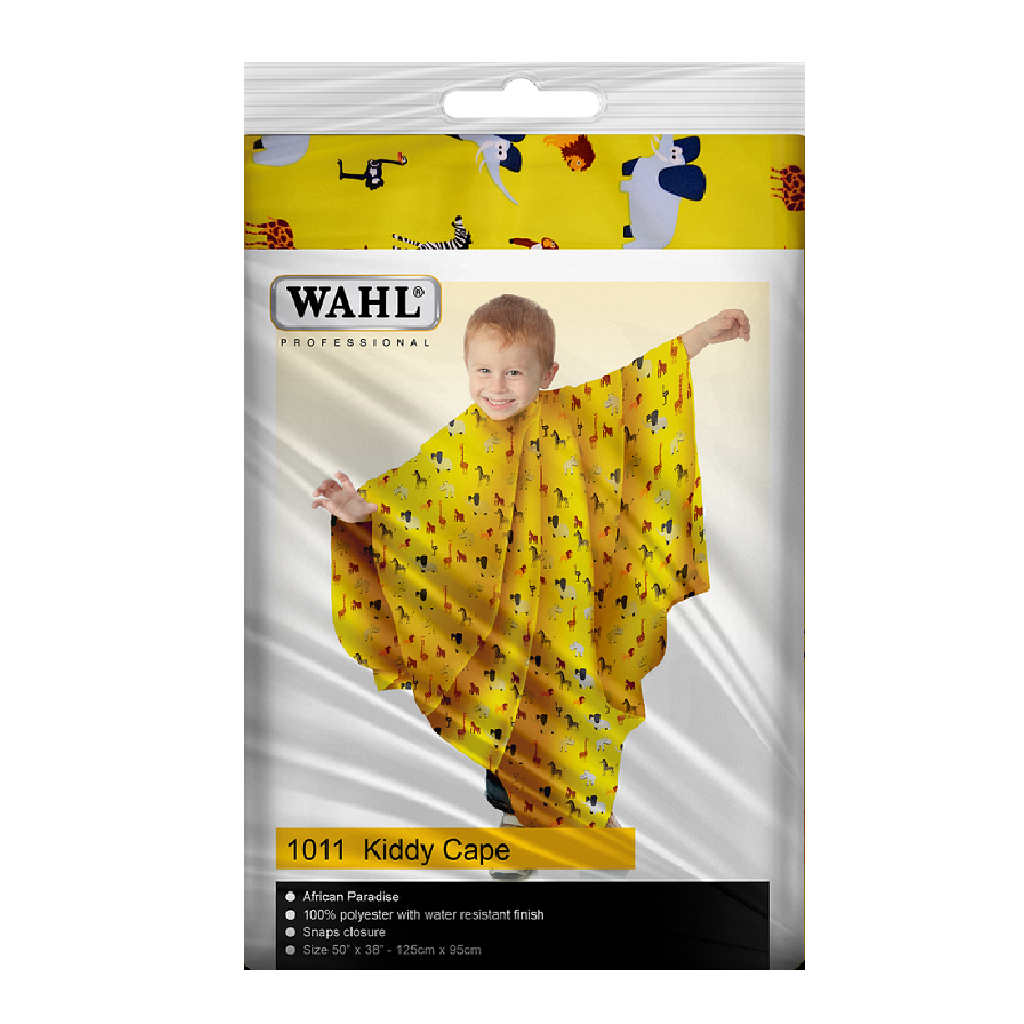 Wahl Kids Cape - Yellow African