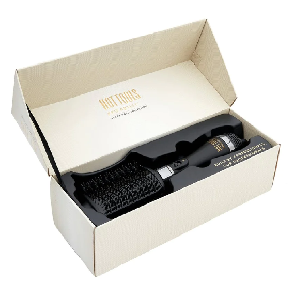 Hot Tools Black Gold Volumiser Blow Out Brush - Large