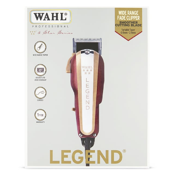 WAHL Legend Wide Range Fade Clipper バリカン Wahl 5 Star Legend Wide Range Fade Clipper – Limited Time