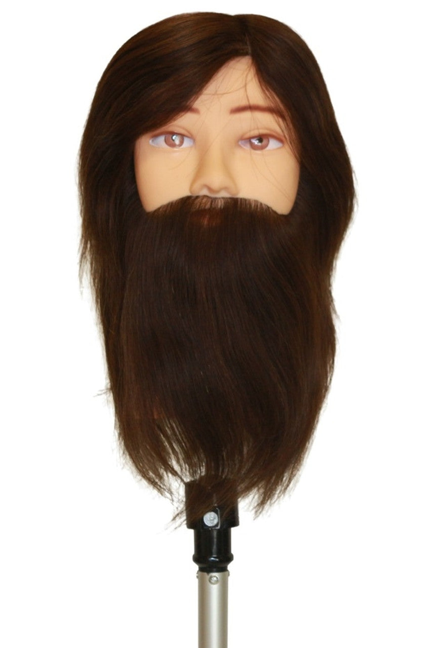 Mannequin Head Jules with Beard
