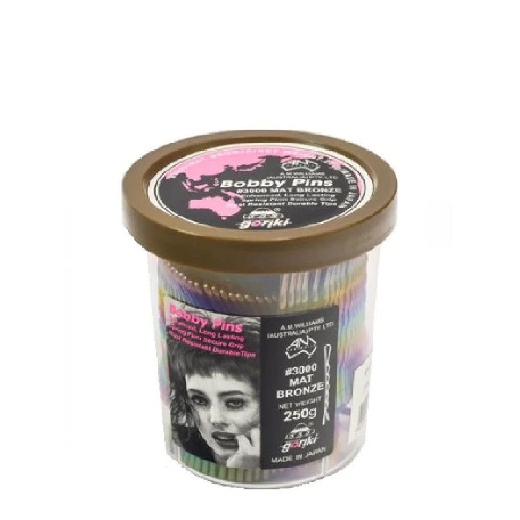 A.M Williams 555 MATTE Bobby Pins