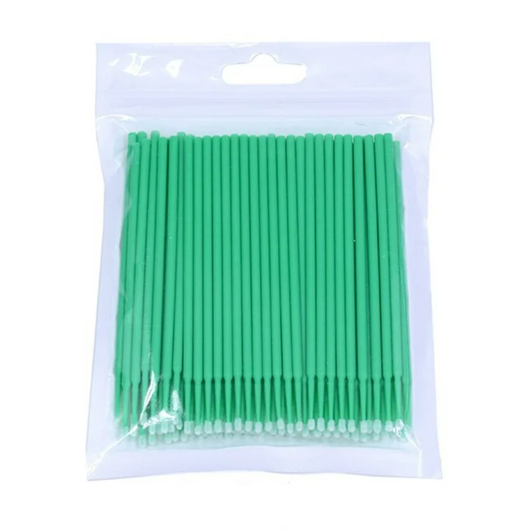 Micro Swabs Green 2mm Pkt 100
