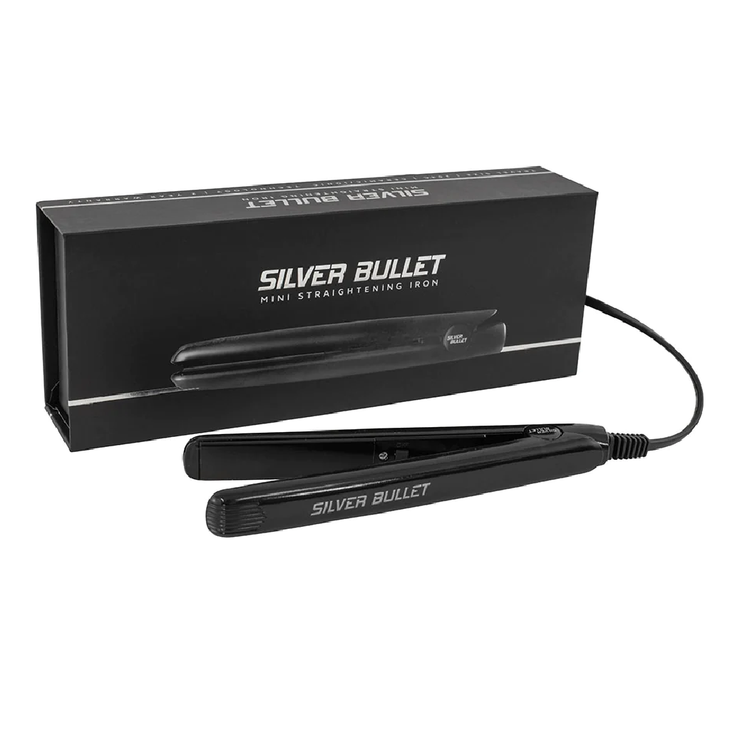 Silver Bullet Mini Straightener Black