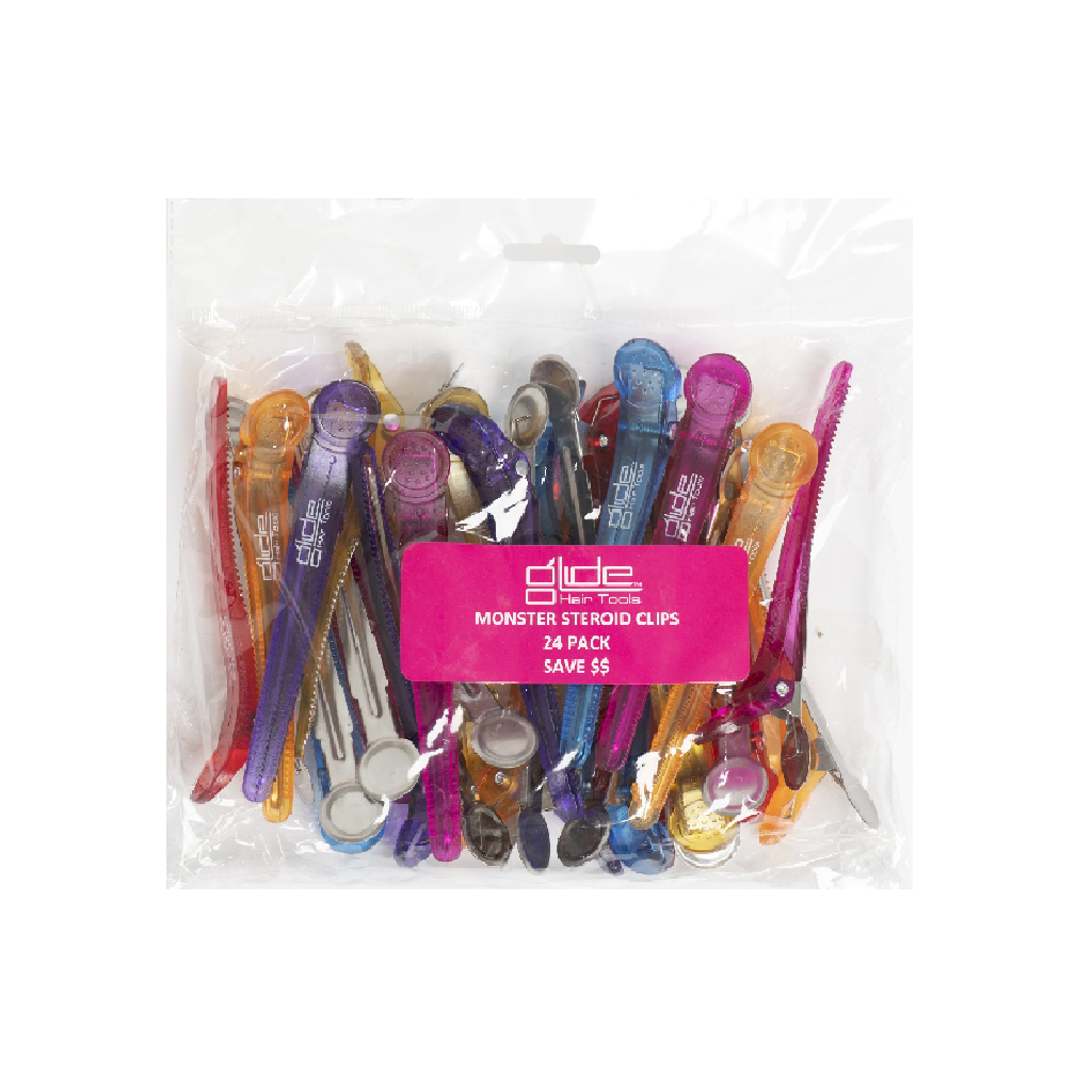 Glide Clips Steroid Plastic/Aluminium