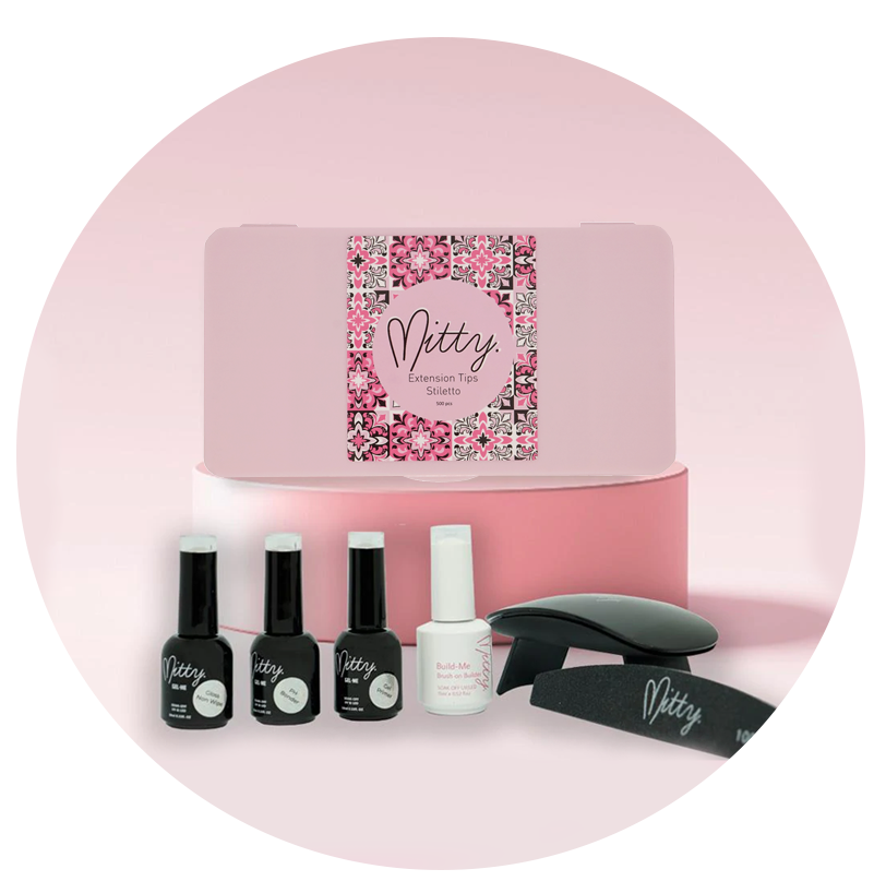 Mitty Full Cover Nail Tip - Stiletto