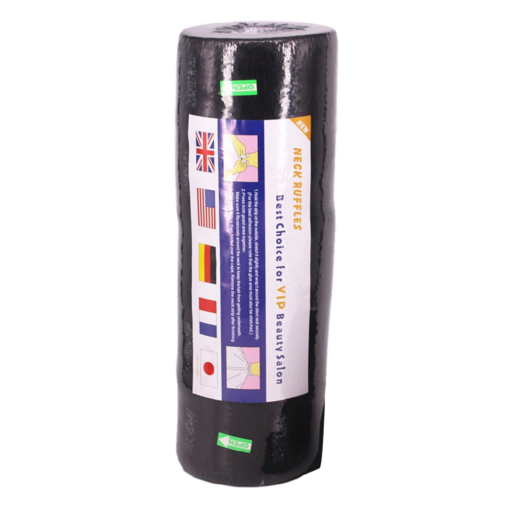 Neck Strips / Ruffles Black Pkt5