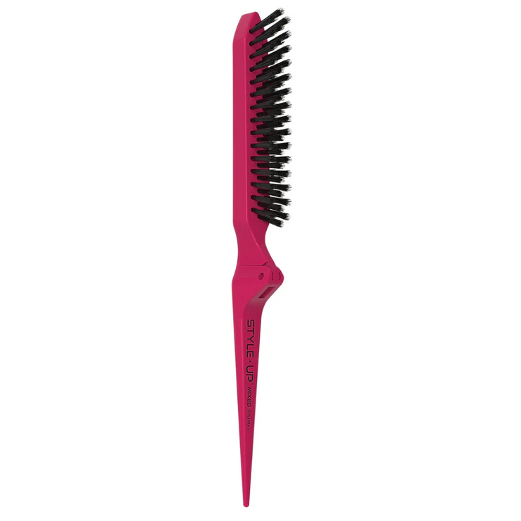 Olivia Garden Style-Up Teasing Brush- PINK