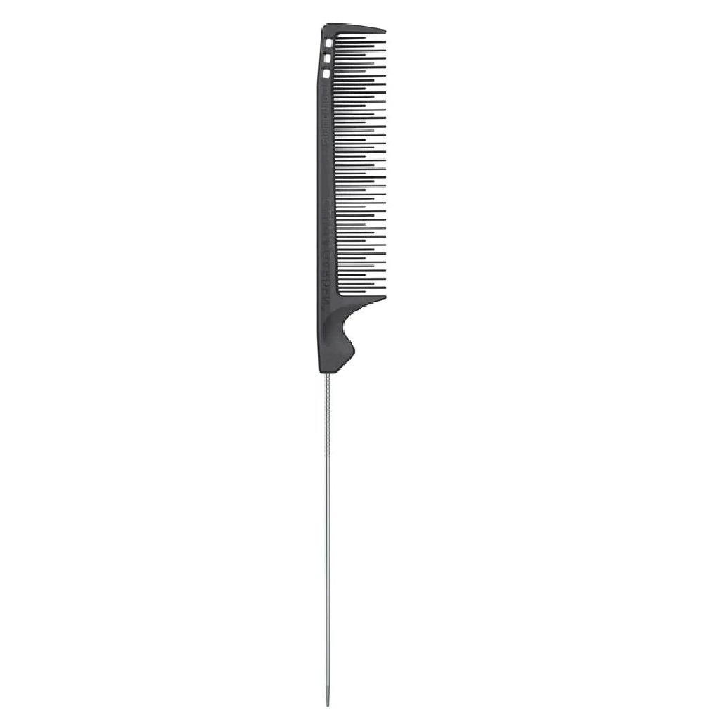 Olivia Garden Carbon Lite Metal tail comb Long