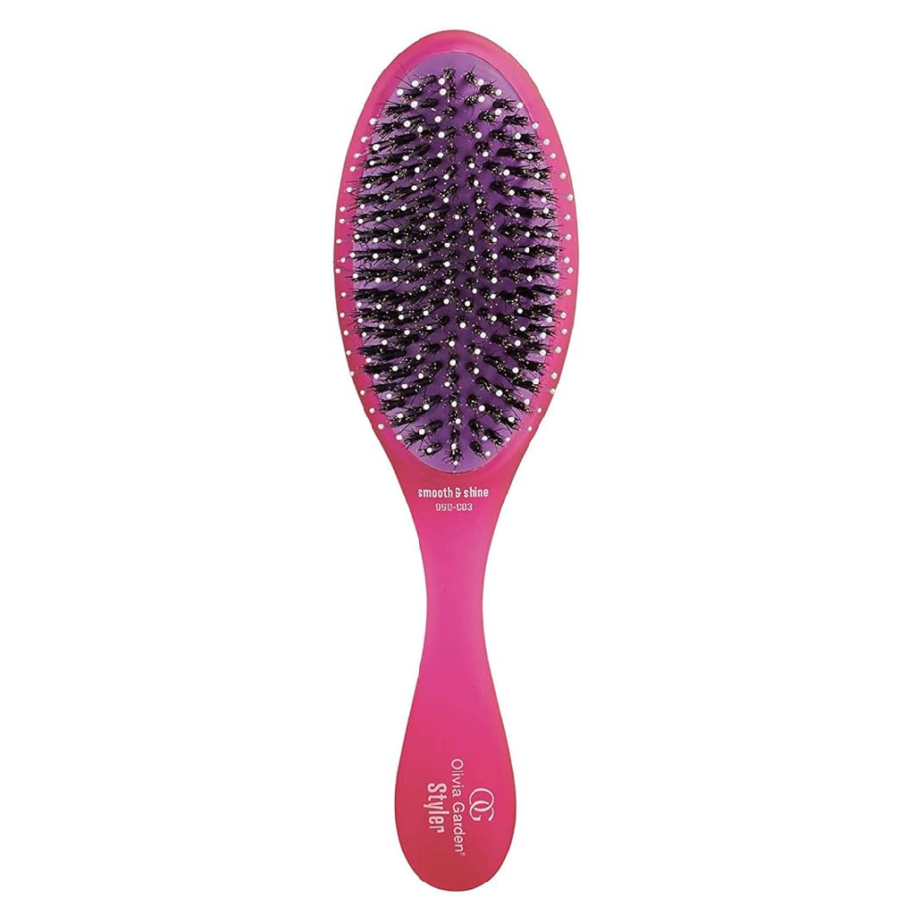 Olivia Garden Detangler Brush Smooth &amp; Shine Styler