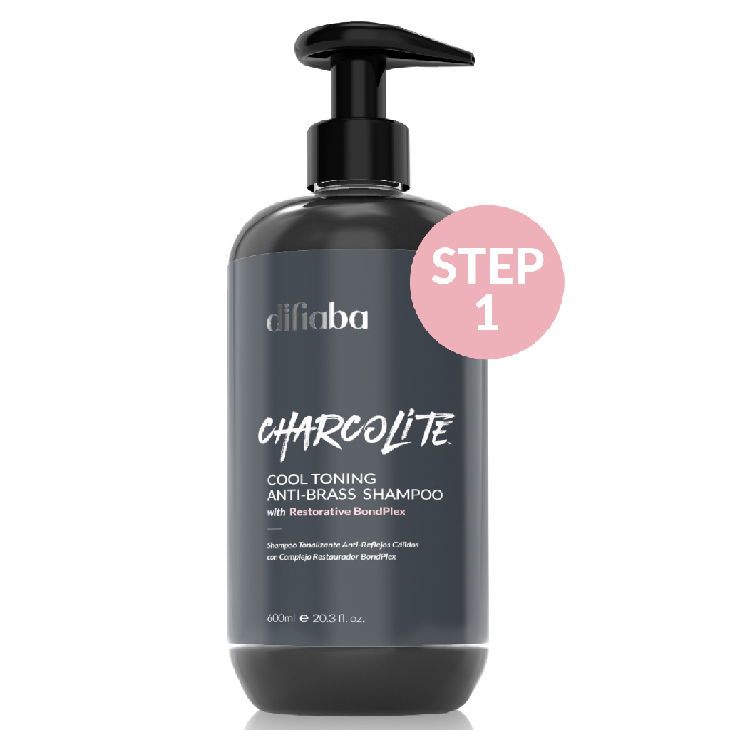 Charcolite Cool Toning Anti-Brass Shampoo With Restorative Bondplex