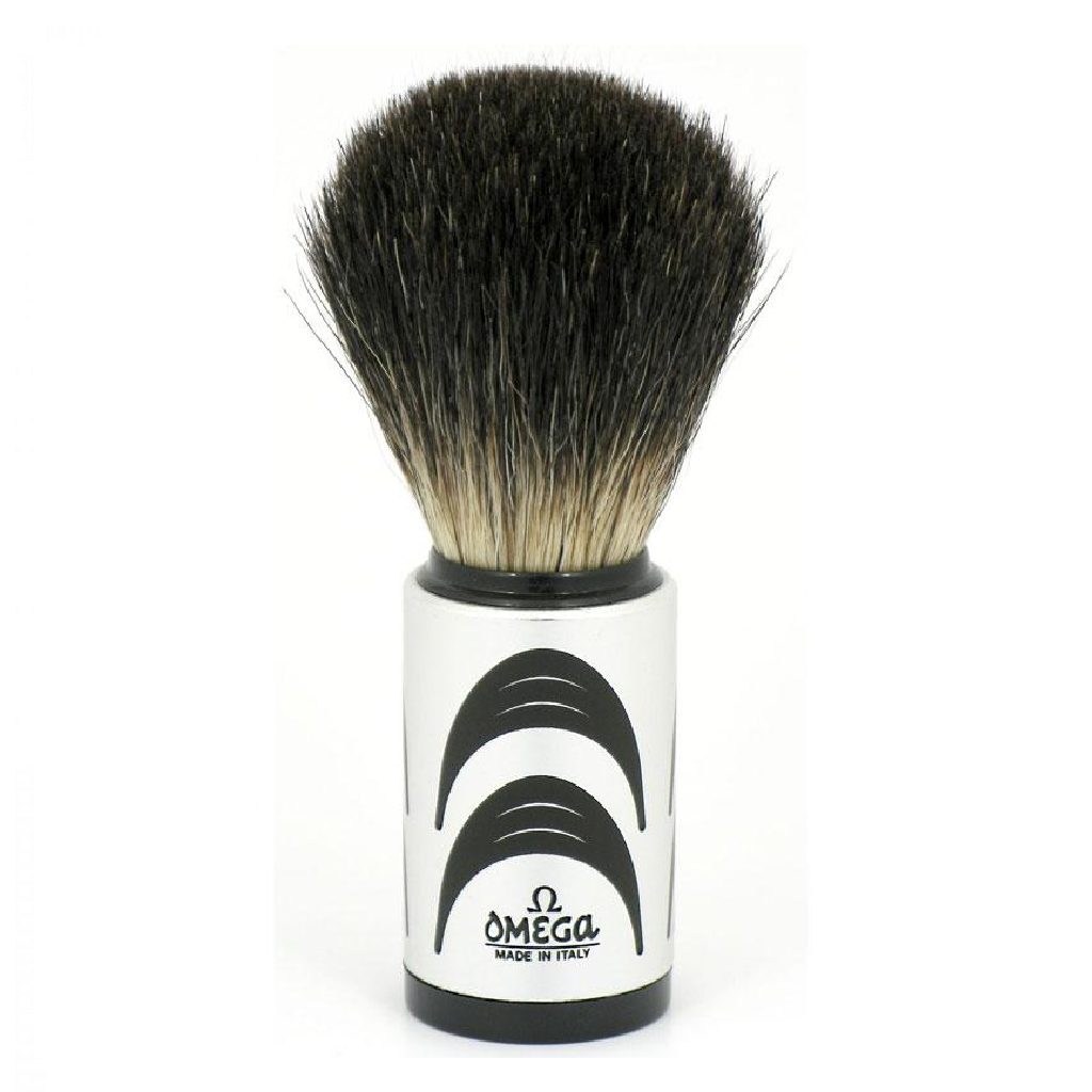 Omega Shaving Brush - Mach 3 Handle