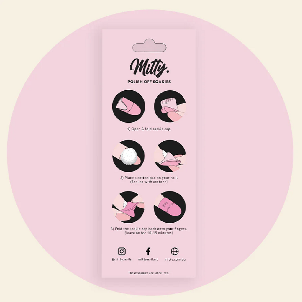 Mitty Polish Off Soakies