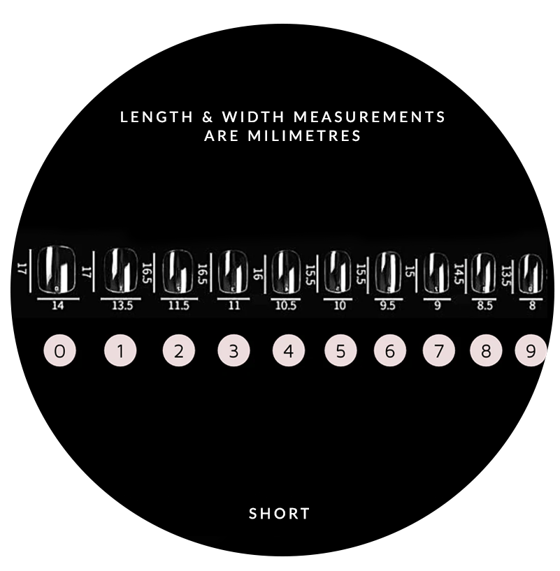 Mitty Full Cover Nail Tip - Square