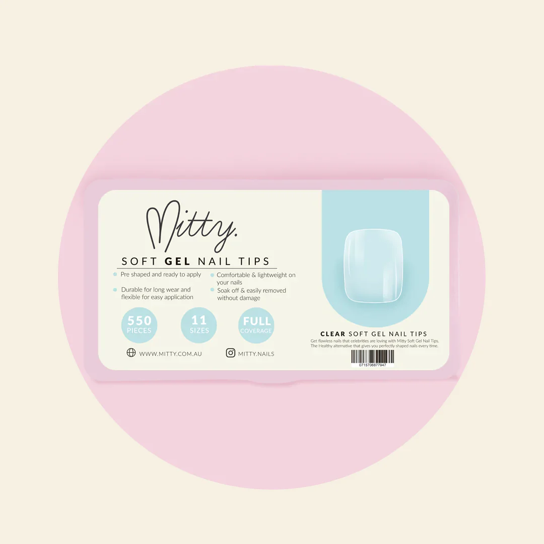 Mitty Full Cover Nail Tip - Square