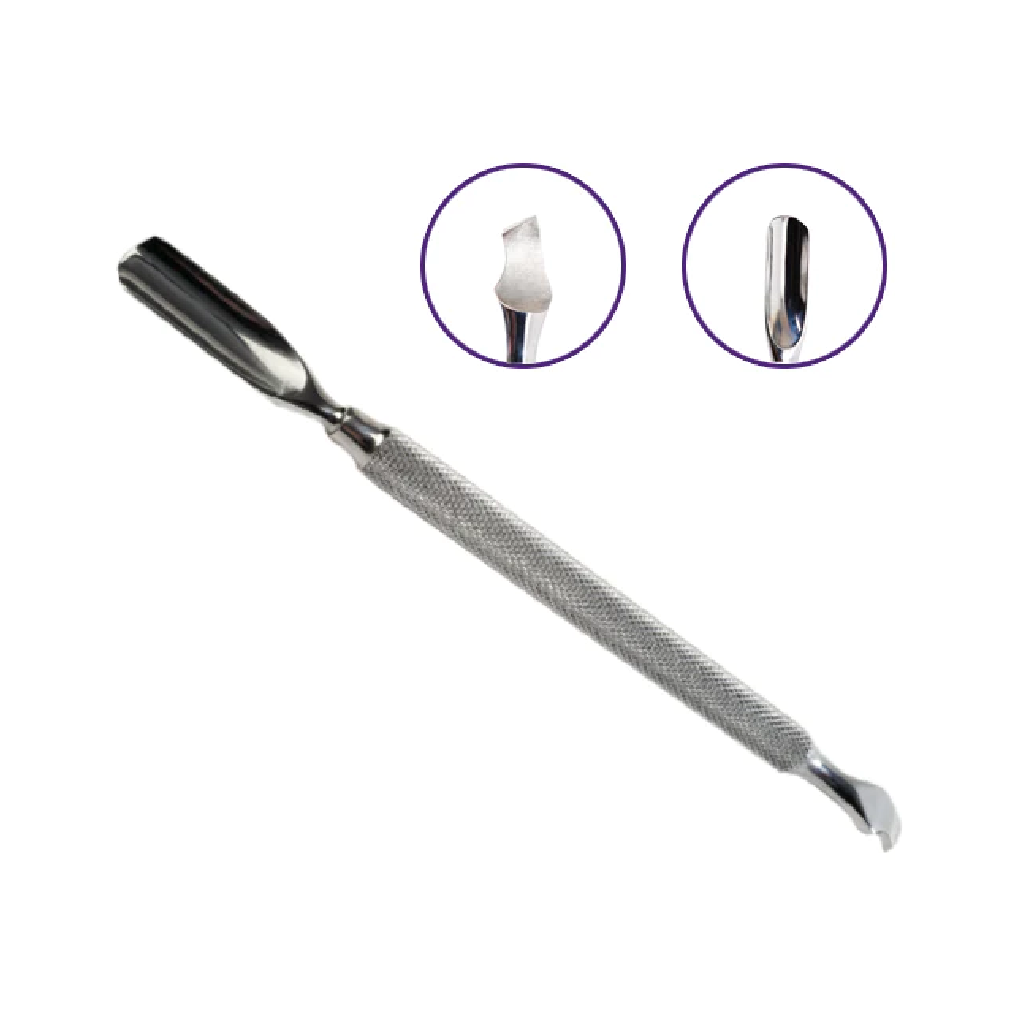 Stainless Steel Cuticle Knife & Pusher