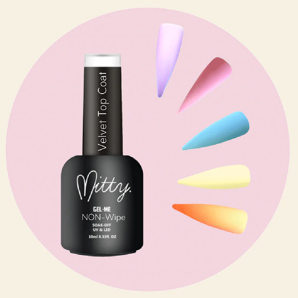 Mitty Gel-Me Velvet Matte Top Coat 10ml