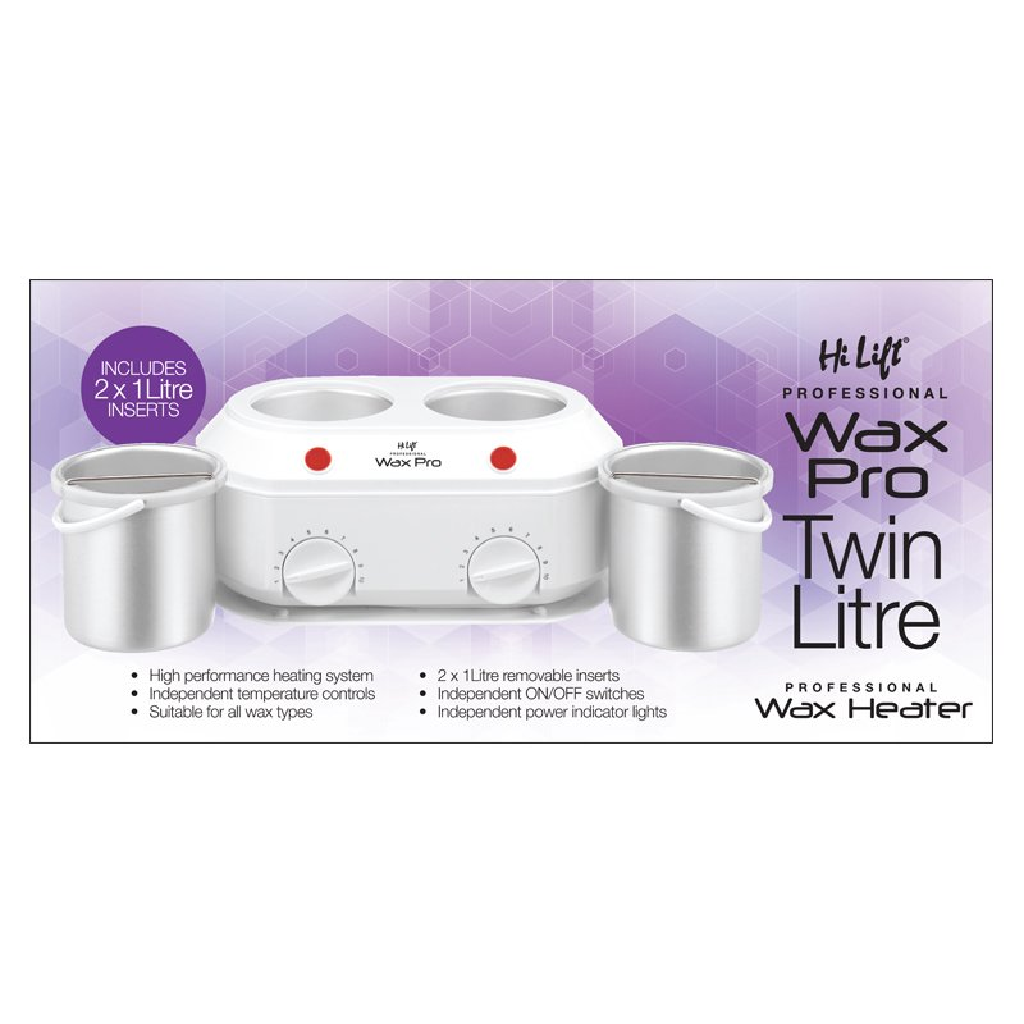 Hi Lift Twin Wax Pot 1Litre/1Ltr.