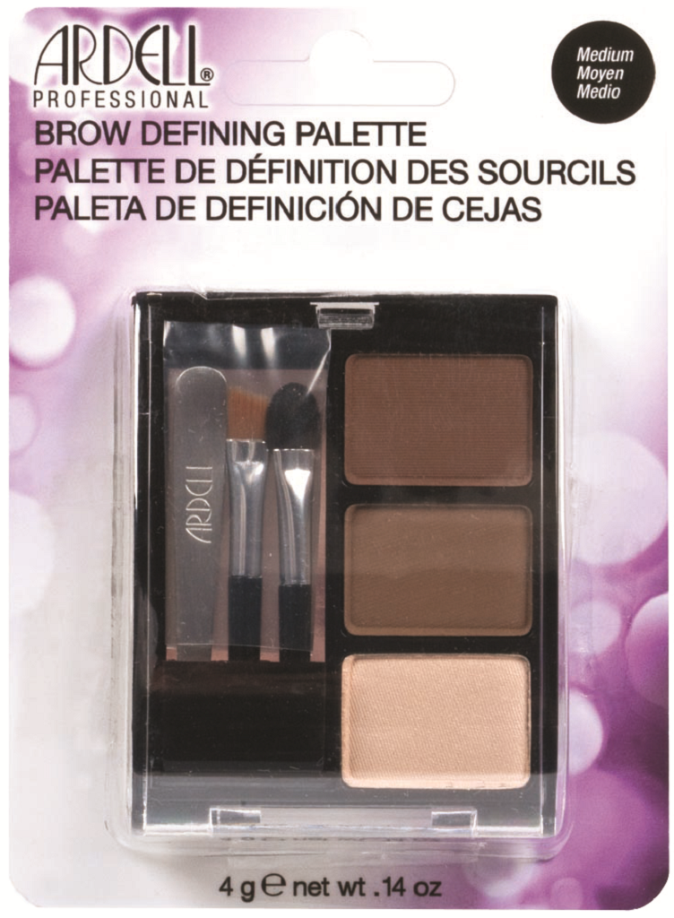 Whip your brows into shape with the Ardell Pro Brow Defining Kit!  Get ready for a neverending dramatic eye makeup look. A complete collection of 3 brow enhancing products that turn uneven, sparse brows into beautiful works of art! You’ll be surprised how easy to nail that eye makeup look you’ve been craving.  Fits nicely in your beauty kit, beautiful brows at home or on the go!
