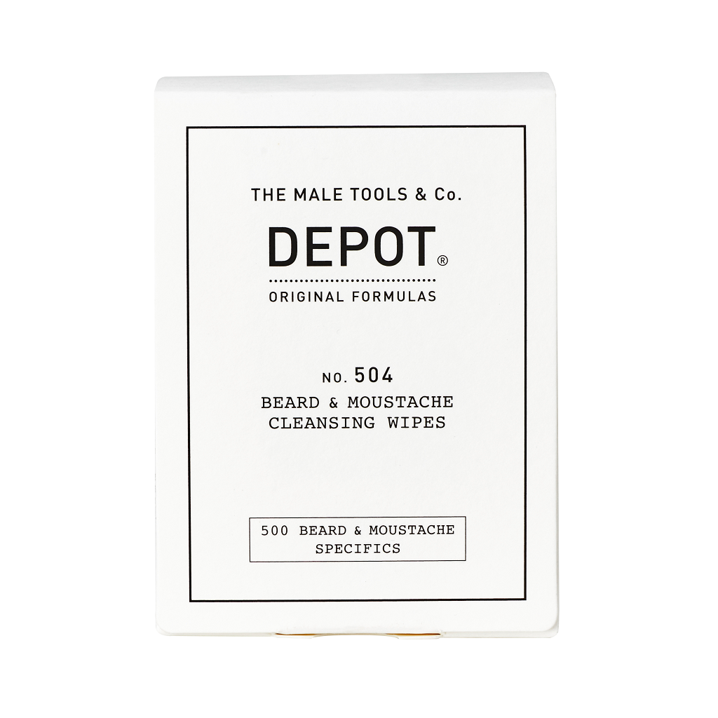 Depot 504 Beard &amp; Moustache Wipes